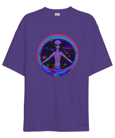 Alien Aura Chakra Oversize Unisex Tişört