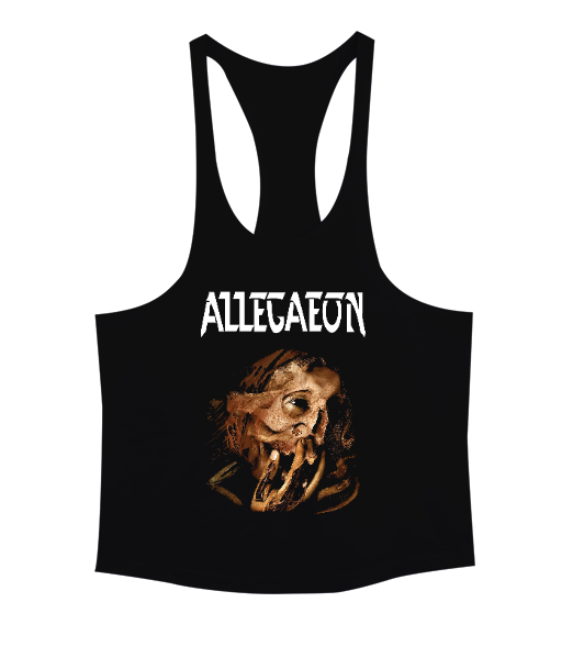 Allageon Siyah Erkek Tank Top Atlet