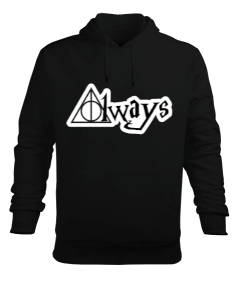 Always Erkek Kapüşonlu Hoodie Sweatshirt