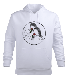 always side by side Erkek Kapüşonlu Hoodie Sweatshirt