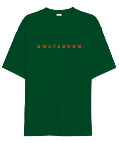 Amsterdam City Şehir Oversize Unisex Tişört