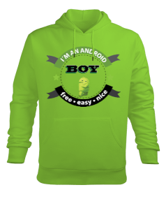 Android Boy Erkek Kapüşonlu Hoodie Sweatshirt