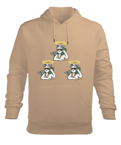 ANGELS Erkek Kapüşonlu Hoodie Sweatshirt