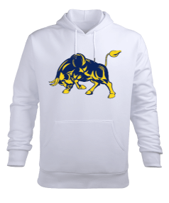 Angry Bull Erkek Kapüşonlu Hoodie Sweatshirt