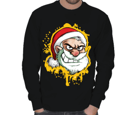 Angry Noel Pala Tasarımlı Kışlık Sweatshirt ERKEK SWEATSHIRT