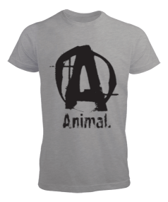 Animal Baskılı Erkek Tişört