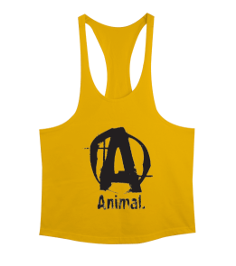 Animal GYM Vücut Geliştirme Bodybuilding Fitness Tasarım Erkek Tank Top Atlet