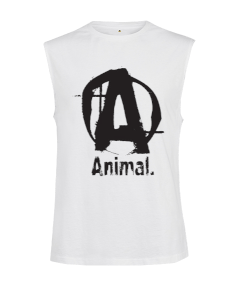 Animal GYM Vücut Geliştirme Bodybuilding Fitness Tasarım Kesik Kol Unisex Tişört