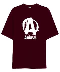 Animal Sign Oversize Unisex Tişört