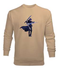 Anime - Çizim Karakter V2 Camel Erkek Sweatshirt