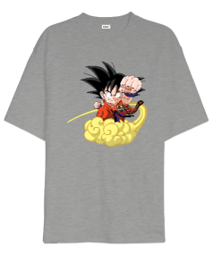 Anime Dragon Ball Goku Oversize Unisex Tişört