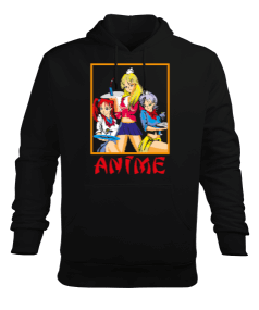 Anime Erkek Kapüşonlu Hoodie Sweatshirt