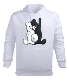 anime monokuma sweat Erkek Kapüşonlu Hoodie Sweatshirt