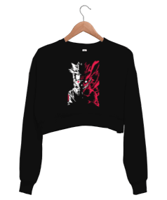 Anime Naruto Kadın Crop Sweatshirt