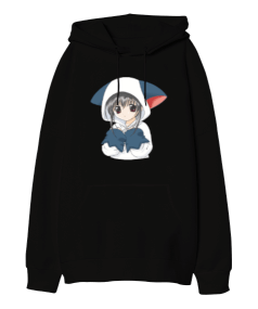 anime sweatshirt Oversize Unisex Kapüşonlu Sweatshirt