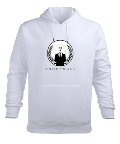 ANONYMOUS HACKER TEAM HACK TİMİ BASKI DETAYLI ERKEK HOODIE KAPŞONLU SWEAT Erkek Kapüşonlu Hoodie Sweatshirt