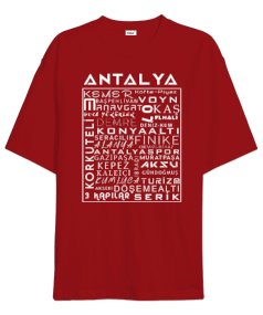 Antalya Oversize Unisex Tişört