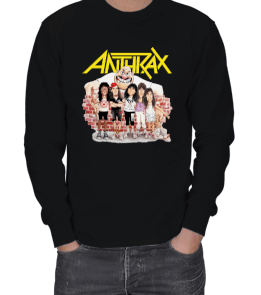 ANTHRAX - State of Euphoria ERKEK SWEATSHIRT