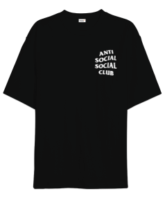 Anti Social Social Club Oversize T-shirt Oversize Unisex Tişört