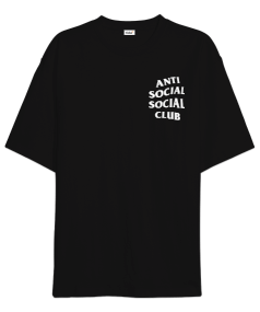 anti social social club Oversize Unisex Tişört