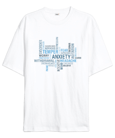 Anxiety Oversize Unisex Tişört