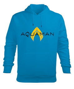 Aquaman Erkek Kapüşonlu Hoodie Sweatshirt