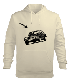 araba Erkek Kapüşonlu Hoodie Sweatshirt