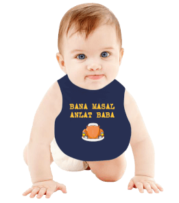 ARABALI BEBEK ÖNLÜĞÜ Bebek Mama Önlüğü