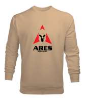 Ares - God Of War - Savaş Tanrısı Camel Erkek Sweatshirt - Thumbnail