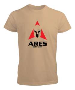 Ares - God Of War - Savaş Tanrısı Camel Erkek Tişört