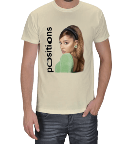 Ariana Grande Positions Merch Erkek Tişört