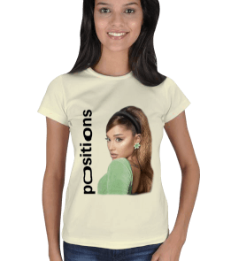 Ariana Grande Positions Merch Kadın Tişört