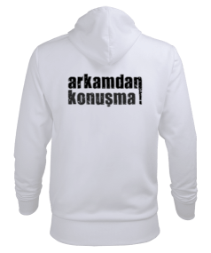 Arkamdan konuşma kapüşonlu sweatshirt Erkek Kapüşonlu Hoodie Sweatshirt