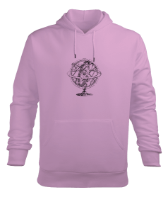 Armillary Sphere Erkek Kapüşonlu Hoodie Sweatshirt