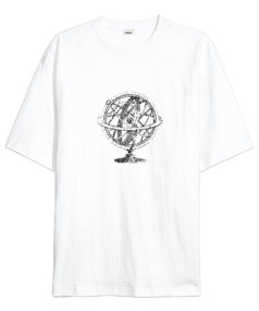 Armillary Sphere Oversize Unisex Tişört