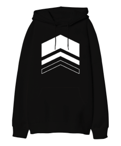 Arrow - Ok- Oversize Unisex Kapüşonlu Sweatshirt