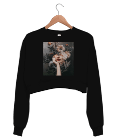 Art Kadın Crop Sweatshirt