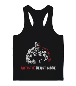 Artistic Beast Mode Erkek Body Gym Atlet