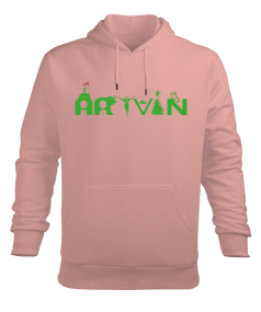 artvin Erkek Kapüşonlu Hoodie Sweatshirt