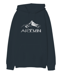 artvin Oversize Unisex Kapüşonlu Sweatshirt