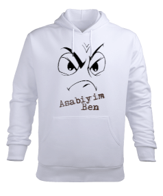 Asabiyim Ben Erkek Kapüşonlu Hoodie Sweatshirt