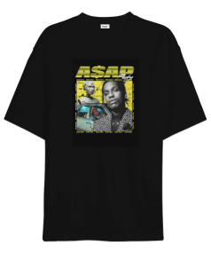 AŞAP ROCKY HİPHOP Oversize Unisex Tişört