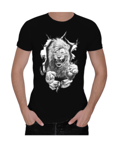 Aslan Erkek Spor T-Shirt Erkek Regular Kesim Tişört