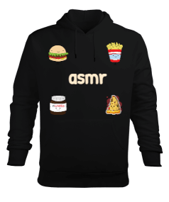 Asmr Erkek Kapüşonlu Hoodie Sweatshirt