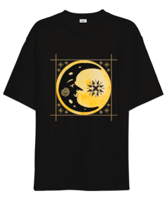 Astrology moon sign Oversize Unisex Tişört