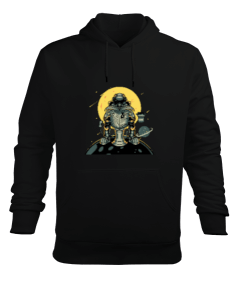 Astronaut in Space Erkek Kapüşonlu Hoodie Sweatshirt