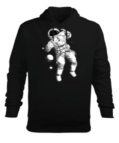 Astronaut Sweatshirt Erkek Kapüşonlu Hoodie Sweatshirt