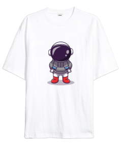 Astronot Unisex T-shirt Oversize Unisex Tişört