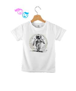 Astronot v12 Beyaz Çocuk Unisex