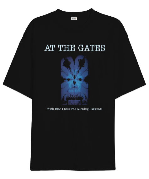 At The Gates Siyah Oversize Unisex Tişört
